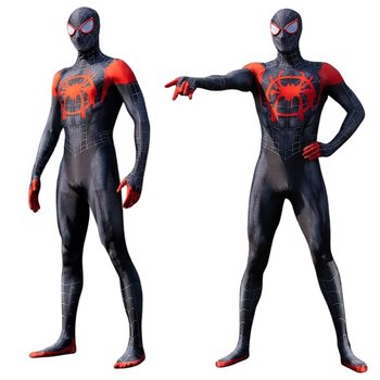 Strój Przebranie Spiderman Miles Morales Bal Karnawał 170/176 Z Metki Xl - Hopki