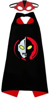 Strój Przebranie Ultraman Kostium Maska Peleryna - Hopki