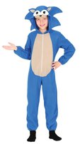 Strój Sonic zny Bohater 122/128 81001 BZ Niebieski Jeż Kigurumi