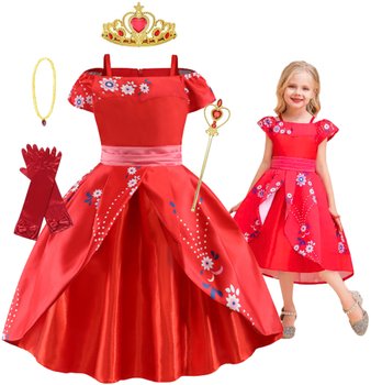 Strój Sukienka Przebranie Elena Z Avaloru 104/110 Zestaw - Hopki