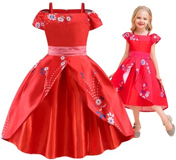 Strój Sukienka Przebranie Elena Z Avaloru 116/122 - Hopki