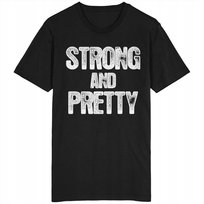 Strong And Pretty Koszulka Strongman Trening Gym