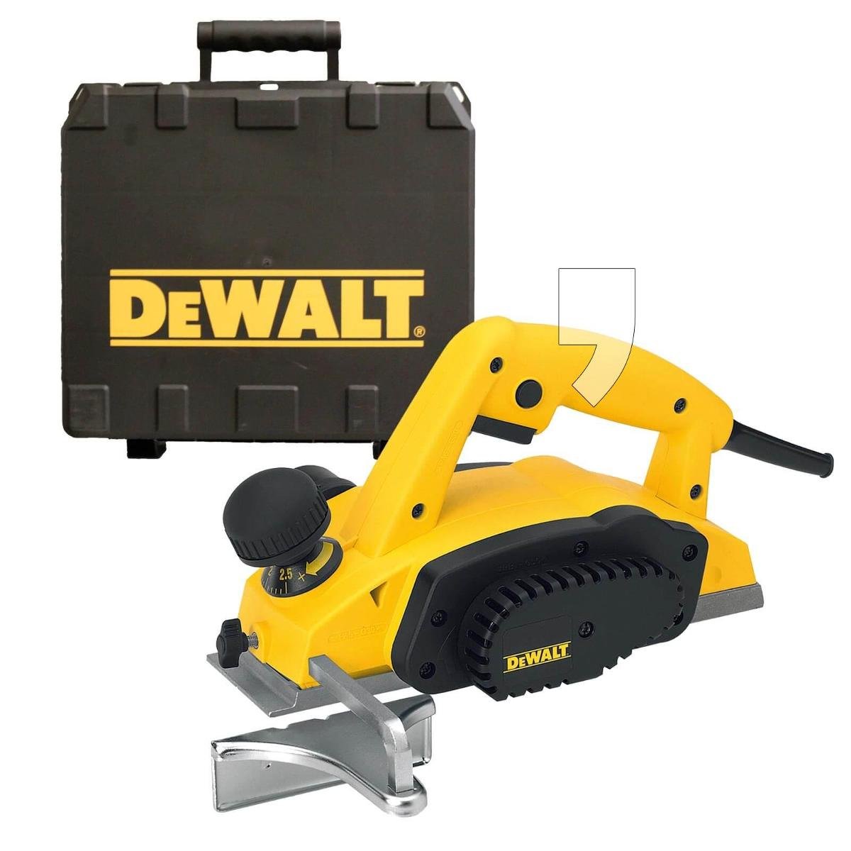 Strug elektryczny DEWALT DW680K-QS