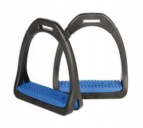 Strzemiona COMPOSITI Profile Premium plastikowe czarne/błękitne 12 Compositi