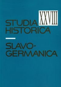 Studia Historica Slavo Germanica XXVIII - Opracowanie zbiorowe