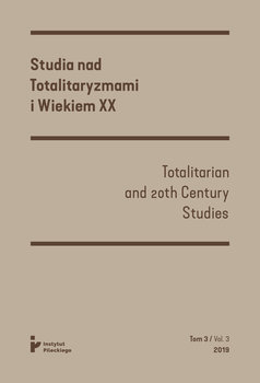 Studia nad Totalitaryzmami i wiekiem XX. Tom 3 - Opracowanie zbiorowe