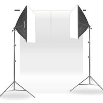 Studio Fotograficzne SympleXstudio 2x85W 50x70