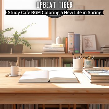 Study Cafe Bgm Coloring a New Life in Spring - Upbeat Tiger
