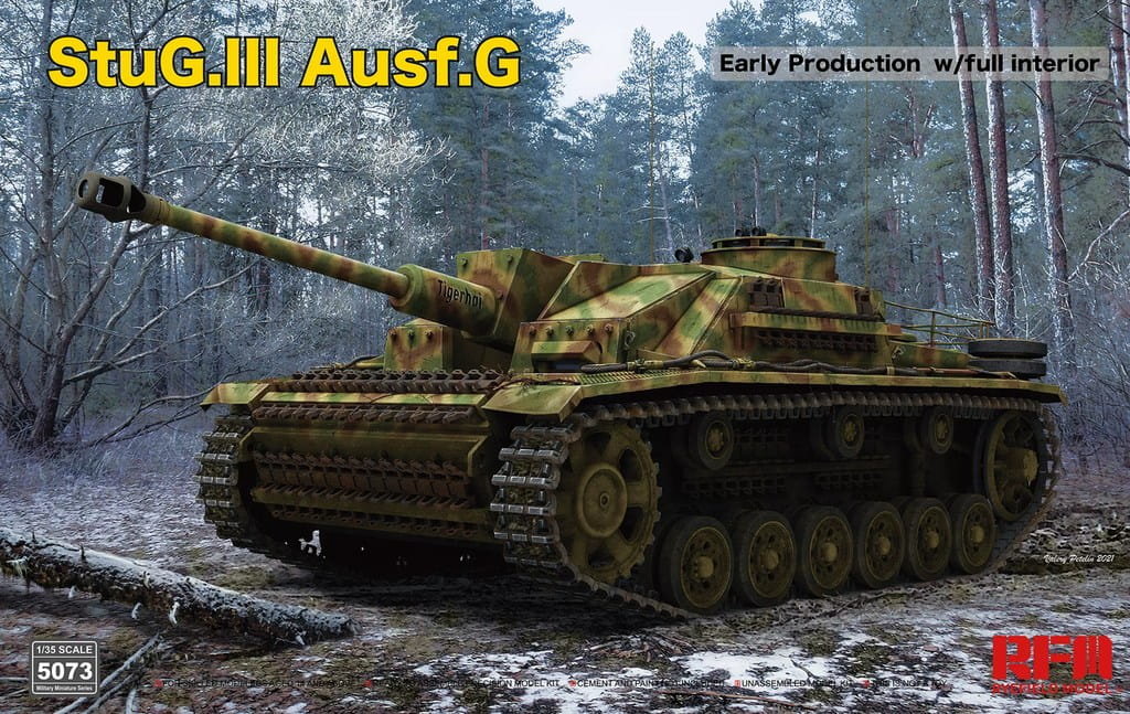 Zdjęcia - Model do sklejania (modelarstwo) StuG III Ausf.G  1:35 Rye Field Model 5073(Early Production)