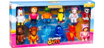 Stumble Guys, Mini Action Figures, 12 Pack Deluxe Box - Stumble Guys