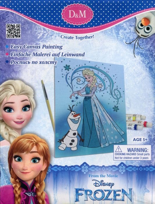 Stunx, Kraina Lodu, zestaw kreatywny Obraz: Elsa i Olaf