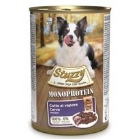 STUZZY Monoprotein karma mokra dla psa sarna puszka 400g