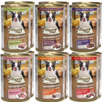 STUZZY Monoprotein MIX 6 Smaków - mokra karma dla psa - 12x400g