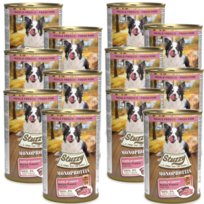 STUZZY Monoprotein Wieprzowina - mokra karma dla psa - 12x400g