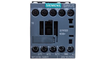 Stycznik mocy 16A 3P 24V AC 1Z 0R S00 3RT2018-1AB01 - Siemens
