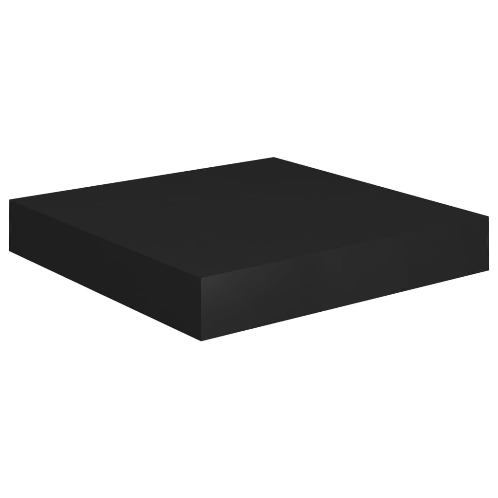 Zdjęcia - Półka ścienna Stylowa  - czarna, 23x23,5x3,8 cm / AAALOE