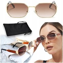 Stylowe Okulary Przeciwsloneczne Damskie Z Polaryzacją + Filtr Dla Kobiety