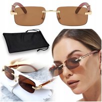 Stylowe Okulary Przeciwsłoneczne Damskie Z Polaryzacją Filtr Uv400 / Modne