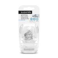 Suavinex Smoczki, Średni Przepływ +6M 2 Sztuki Suavinex