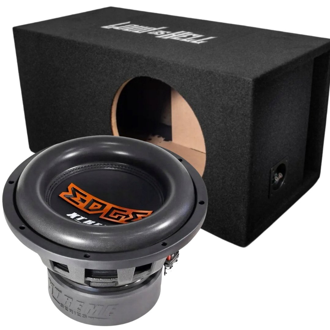 SUBWOOFER 30cm EDGE EDX12D2 2000W + OBUDOWA BASS-REFLEX SZCZELINOWA 68L ...