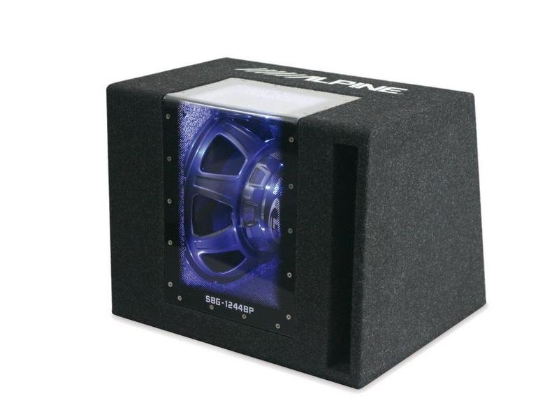 Subwoofer ALPINE SBG-1244bp-Zdjęcie-0