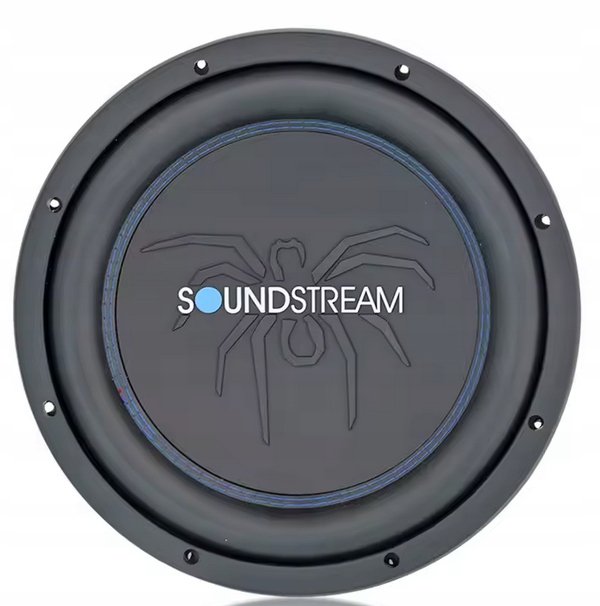 SUBWOOFER GŁOŚNIK BASOWY 30cm SOUNDSTREAM RUB.124 500W RMS 2x4ohm ...