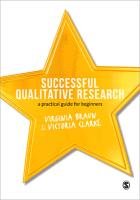Successful Qualitative Research Clarke Victoria, Braun Virginia