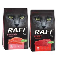 Sucha karma dla kota Dolina Noteci Rafi Cat MIX SMAKÓW 2x7kg