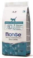 Sucha karma dla kota Monge cat kitten kurczak 1,5kg
