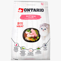 Sucha Karma Dla Kota Ontario Cat Kitten Z Kurczakiem 2Kg