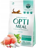 Sucha karma dla kota, OPTIMEAL, kurczak 700g