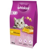 Sucha karma dla kota WHISKAS z kurczakiem 14 kg
