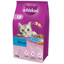 Sucha karma dla kota WHISKAS z tuńczykiem 14 kg