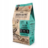 Sucha karma dla kota Wiejska Zagroda Kurczak Łosoś 5 Kg