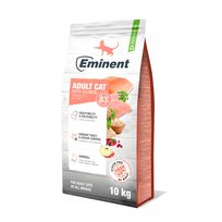 SUCHA KARMA DLA KOTA Z ŁOSOSIEM ŁOSOŚ 10KG DLA KOTÓW Eminent Salmon Premium