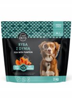 Sucha karma dla psa WOW!PETS Ryba z dynią średnie/duże rasy 2kg