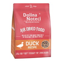 Sucha karma Dolina Noteci SuperFood kaczka dla psów z nadwrażliwością pokarmową 1 kg