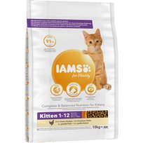 Sucha Karma Iams For Vitality W Granulkach Ze Świeżym Kurczakiem 10Kg