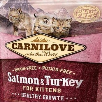 Sucha karma z łososiem CARNILOVE Salmon&Turkey, 2 kg - Carnilove