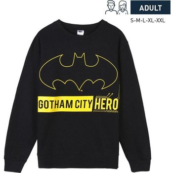 SUDADERA COTTON BRUSHED BATMAN BLACK - Cerda