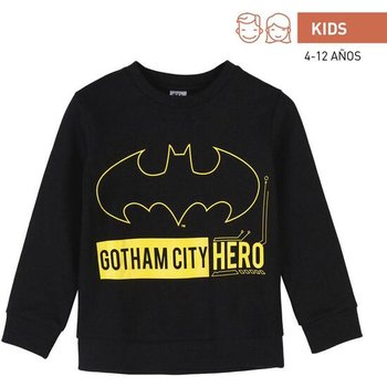 SUDADERA COTTON BRUSHED BATMAN BLACK - Cerda