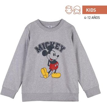 SUDADERA COTTON BRUSHED MICKEY GRAY - Cerda