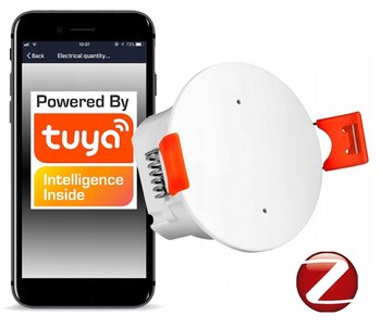 Sufitowy czujnik mikrofalowy sensor obecności ZigBee TUYA Smart 230V - RTX