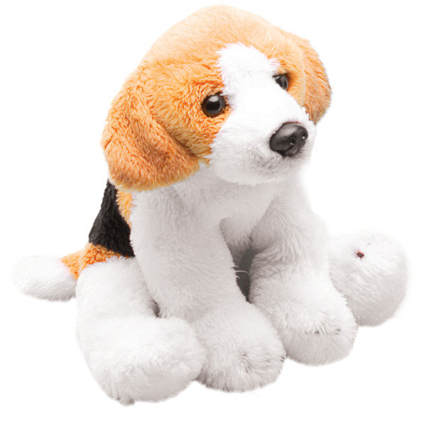 SUKI, Siedzący Beagle, maskotka, 13 cm
