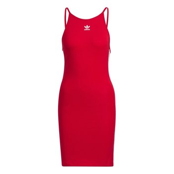 Sukienka damska adidas ADICOLOR CLASSICS TIGHT czerwona IB7402-S - Adidas