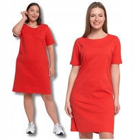 SUKIENKA DAMSKA T-SHIRTOWA Z KRÓTKIM RĘKAWEM PRZED KOLANO NA LATO MORAJ M