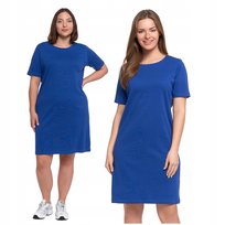 SUKIENKA DAMSKA T-SHIRTOWA Z KRÓTKIM RĘKAWEM PRZED KOLANO NA LATO MORAJ S