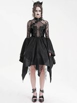 sukienka DEVIL FASHION - BLACK VINTAGE GOTHIC CHEONGSAM-S Inna marka