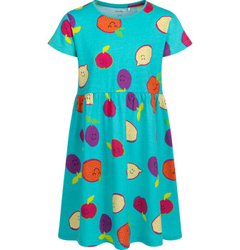 Sukienka dla dziewczynki dziewczynek bawełniana letnia 104 owocowa Endo - Endo