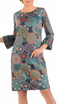 Sukienka Emma 50 letnia damska na wesele elegancka na komunie wizytowa - Carla Moreno